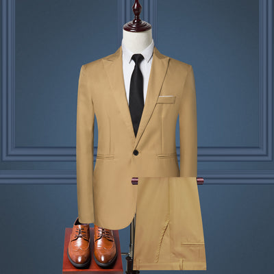 Conjunto de Dos Piezas Casual Liso para Hombre - Image 28