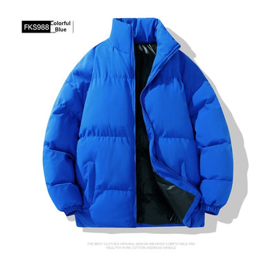 Chaqueta Acolchada de Algodón para Hombre Talla Grande - Image 19