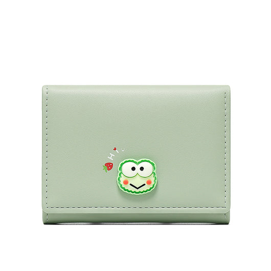 Monedero Compacto Tri-pliegue con Diseño Exclusivo para Mujer - Image 3