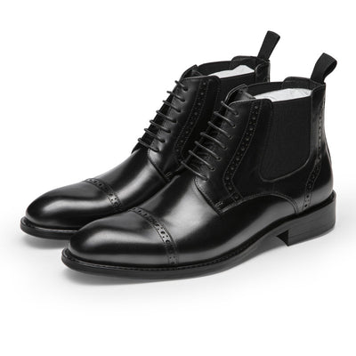 Botas Martin para Hombre Cuero Retro Otoño Invierno - Image 12