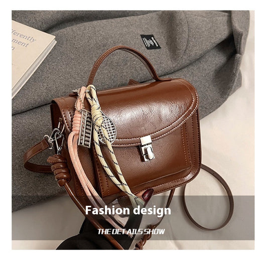 Bolso Bandolera Cuadrado Retro Portátil para Mujer - Image 26