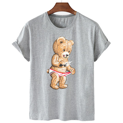 Playera Oversized Estampado Oso Divertido - Unisex Moda Casual - Image 12