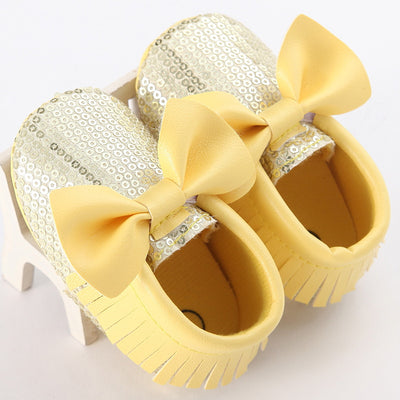 Zapatos para Bebé Niña Primavera Otoño con Suela Antideslizante y Moño Elegante - Image 11