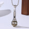 Dije Micrófono Plata 925 Hip Hop para Hombre y Mujer