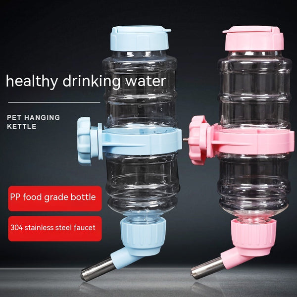 Bebedero Colgante para Mascotas - Dispensador de Agua para Perros y Gatos