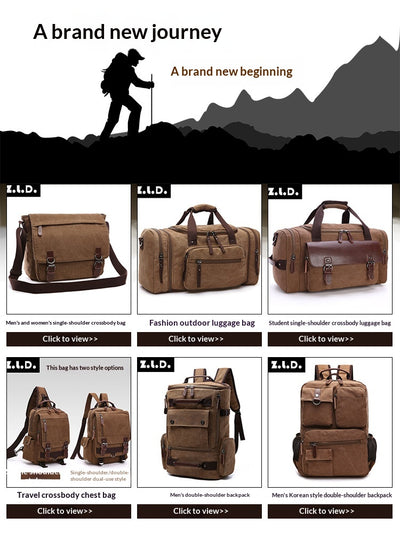Mochila Minimalista para Hombre con Gran Capacidad - Image 30