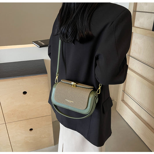 Bolso Mensajero Minimalista de Cuero para Mujer - Image 40