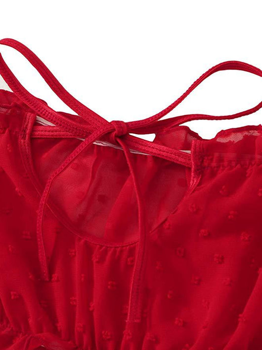 Conjunto de Lencería Sexy con Encaje y Diseño Dividido - Image 20