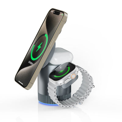 Reloj Inteligente con Auriculares y Cargador Magnético 3 en 1 - Image 26