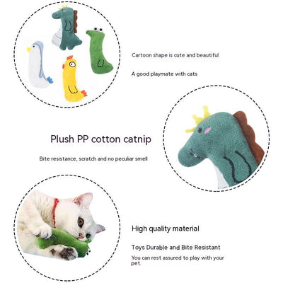 Juguete de Peluche Resistente para Gatos con Catnip - Image 11