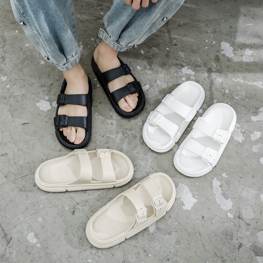 Sandalias Cómodas para Hombre con Suela Gruesa y Diseño Minimalista