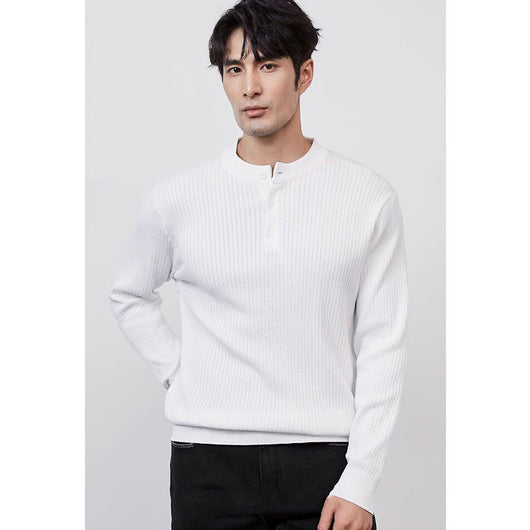Suéter Ejecutivo Preppy de Manga Larga para Hombre - Image 6