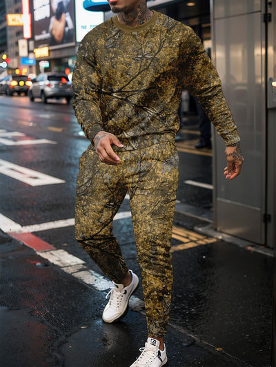Conjunto Deportivo Camuflaje Jungle - Sudadera Cuello Redondo y Pantalón - Image 7