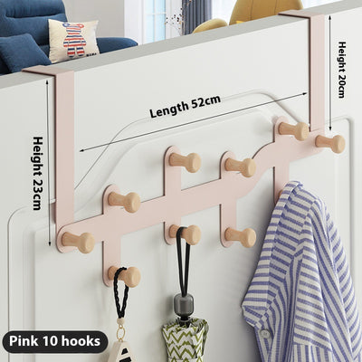 Perchero Colgante sin Clavo para Puerta - Organizador de Ropa Compacto - Image 12