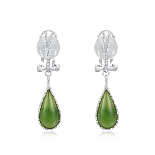 Aretes de Lujo Francés sin Perforación para Mujer - Image 4