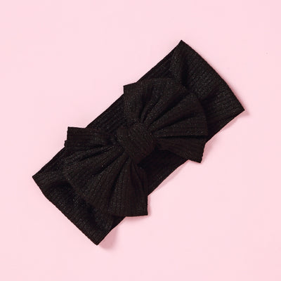 Diadema Elástica Ancha con Moño para Bebé y Niña - Image 8