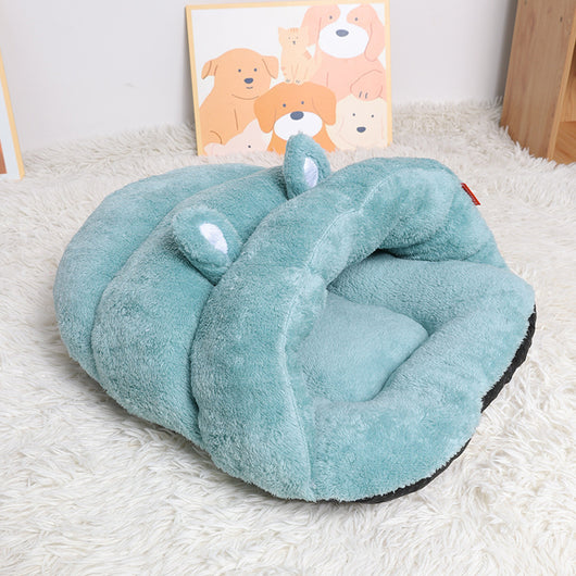 Cama Cueva Acogedora para Perros y Gatos - Image 4