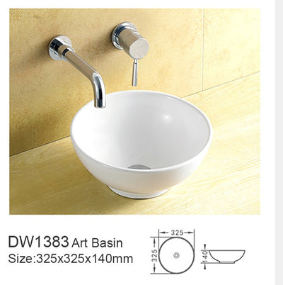 Lavamanos Cerámico Compacto para Baño - Image 3