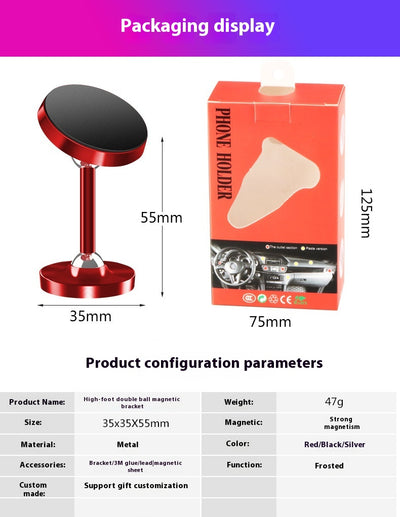 Soporte Magnético para Celular en Auto con Rotación 60° y Ventosa Extendida - Image 11