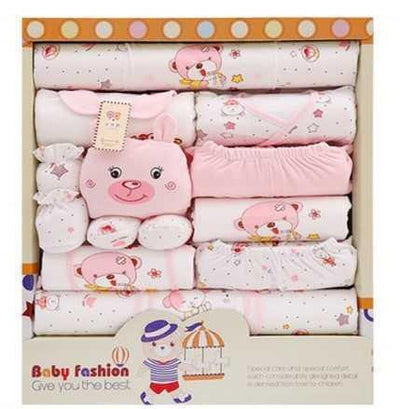 Set de 17 Piezas de Ropa para Recién Nacido en Algodón - Caja de Regalo - Image 7