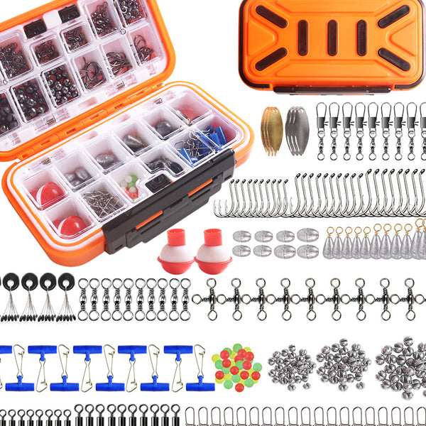 Kit Completo 254 Piezas Accesorios Pesca Impermeable
