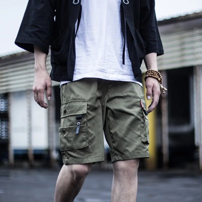 Shorts casuales con múltiples bolsillos - Image 8