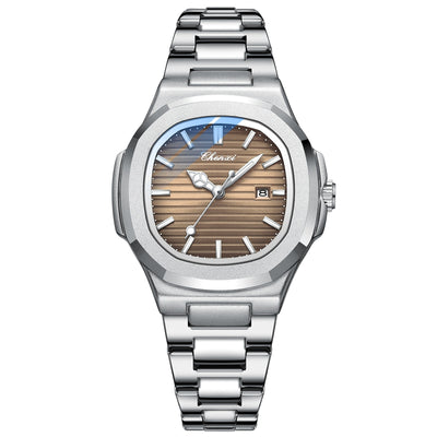 Reloj de Pareja Chenxi Acero Inoxidable Luminoso Resistente al Agua - Image 14