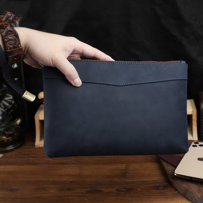 Bolso de Cuero Genuino para Hombre - Diseño Moderno y Versátil - Image 12