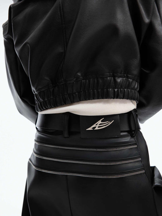 Pantalones Baggy Rectos con Diseño Metálico para Hombre - Image 10