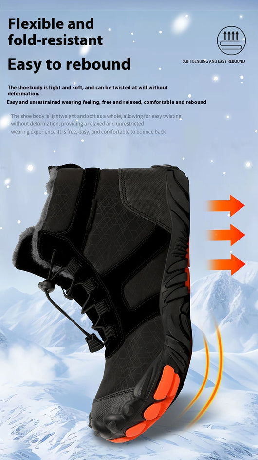 Botas de Nieve Térmicas Impermeables con Forro Polar y Suela Antideslizante - Image 20