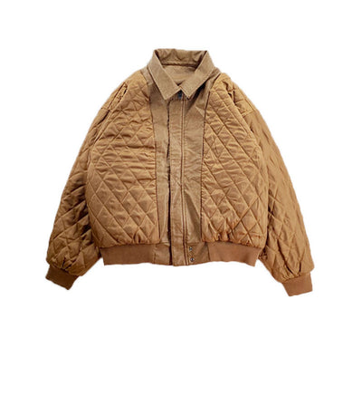 Chaqueta de Cuero Retro Estilo Hong Kong Suelta para Mujer - Image 9