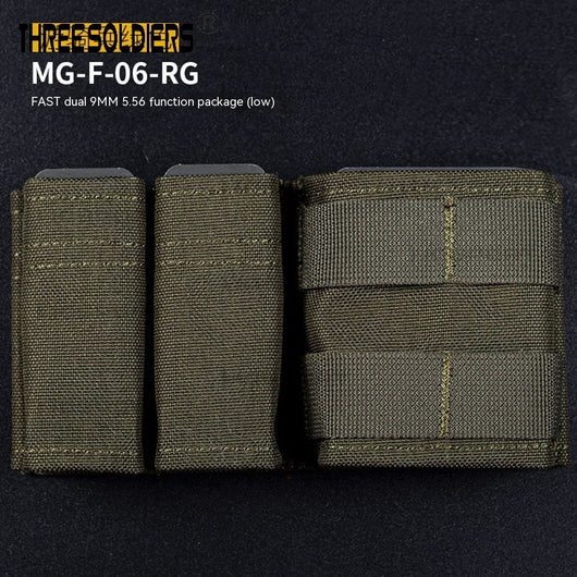 Kit de Almacenamiento Táctico MOLLE Paralelo 9MM 556 CS Multiusos - Image 6