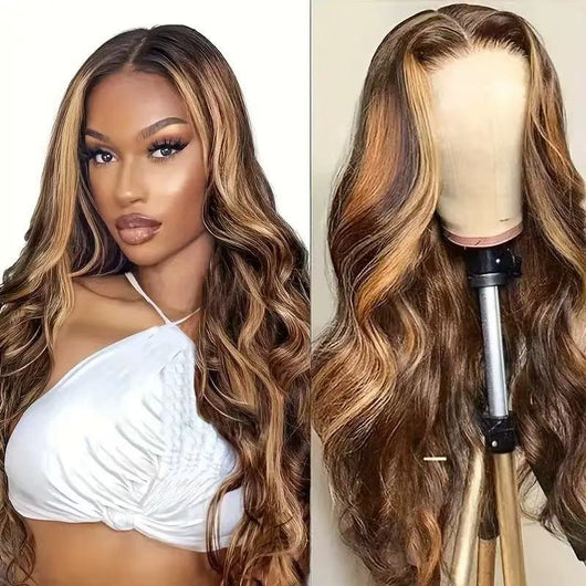 Peluca Ondulada con Encaje para Mujer - Estilo Versátil y Natural - Image 13