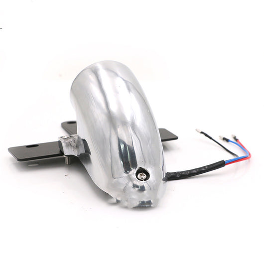 Luz Trasera Tipo Lucas de Aleación de Aluminio Pulido con Electroplateado para Motocicleta - Image 10