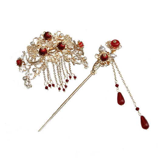 Pasador de Cabello Hanfu Estilo Hada - Accesorio Tradicional Chino - Image 2