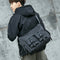 Bolsa Crossbody de Lona Utilitaria Estilo Japonés para Hombre