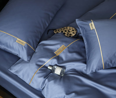 Juego de Sábanas Bordado de 4 Piezas - Comodidad y Estilo Simple - Image 18