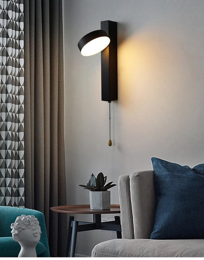 Aplique Minimalista Blanco y Negro para Pasillos y Espacios Modernos - Image 10