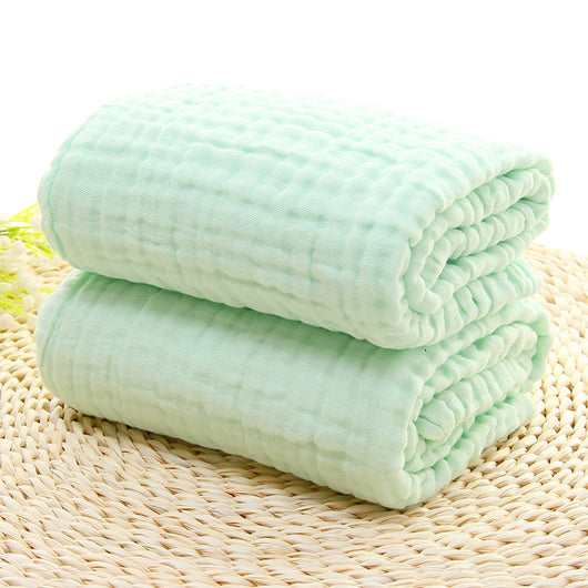 Toalla de Baño para Bebé de 6 Capas de Gasa Suave y Absorbente - Image 9
