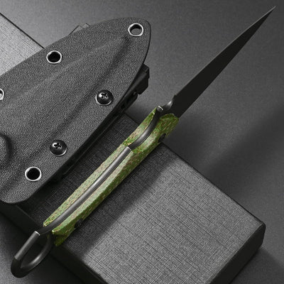 Cuchillo de Supervivencia D2 con Mango G10 para Camping y Aventura - Image 28
