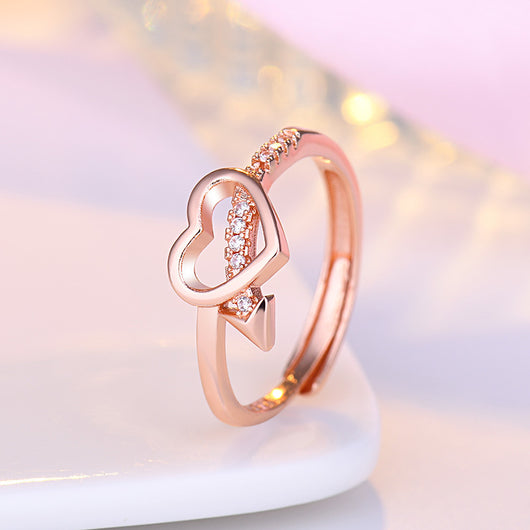 Anillo de Corazón Atravesado - Diseño Creativo para Mujeres - Image 6