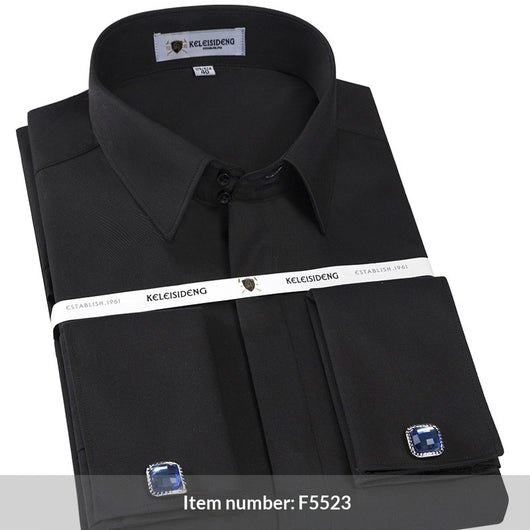 Gemelos Resistentes a Arrugas Estilo Francés para Camisas de Hombre - Image 6