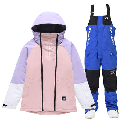 Pantalones de Esquí Impermeables para Mujer con Doble Capa Térmica - Image 16