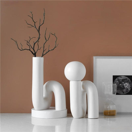 Decoraciones de Cerámica Artesanal Minimalista