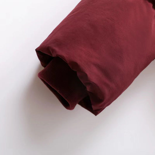 Chaqueta Acolchada Corta con Cuello Alto para Mujer - Image 10