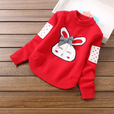 Suéter Tejido Infantil con Cuello Redondo y Estampado de Dibujos - Image 19