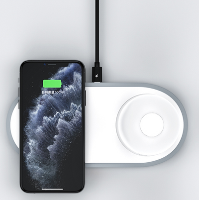Cargador Inalámbrico para Celular con Luz Nocturna Integrada - Image 8