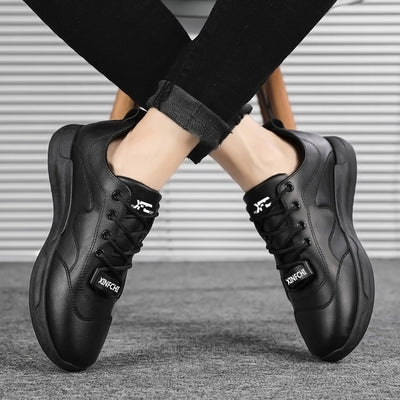 Tenis de Cuero con Cordones y Suela Ligera Flexible - Image 7
