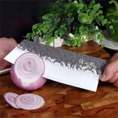 Cuchillo de Cocina Chino Tallado Artesanal - Image 12
