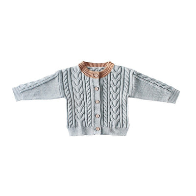 Cardigan Tejido Twist para Niños - Abrigo Versátil Todo Uso - Image 5